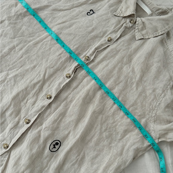 Wyeth Custom Embroidered Initial "JD" Button Down Shirt - Picture 12 of 12